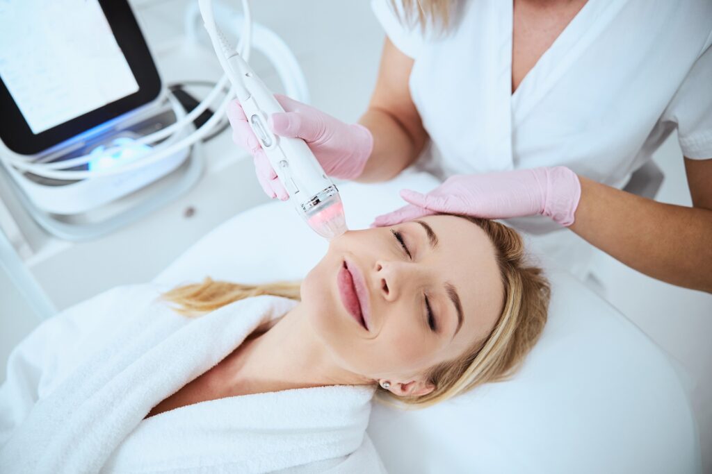 Women getting AccuTite Treatment | Estevez Aesthetics in Las Vegas, NV