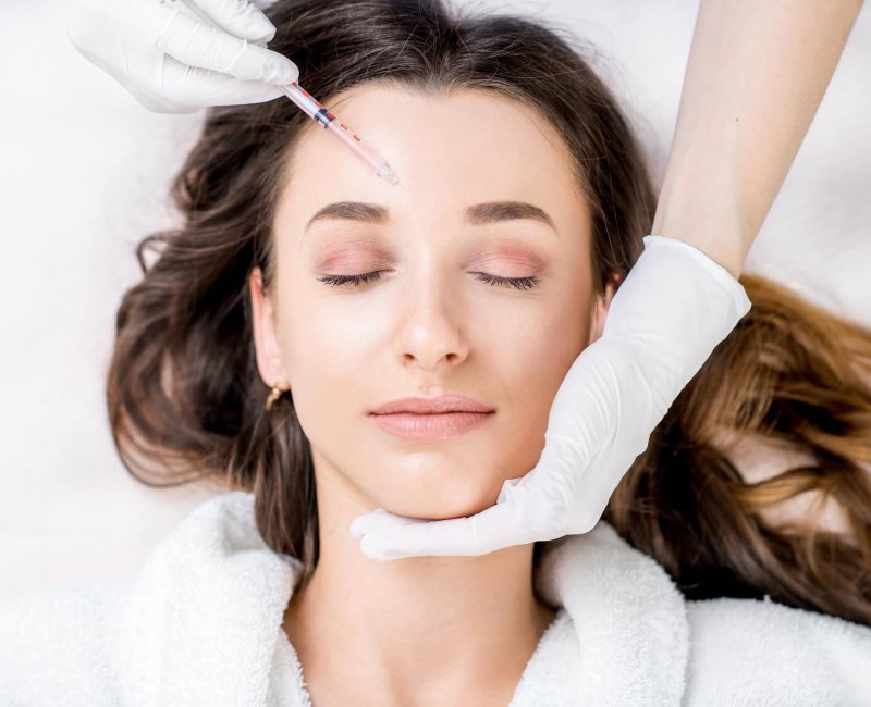 Women getting Neuromodulators to Forehead | Estevez Aesthetics in Las Vegas, NV